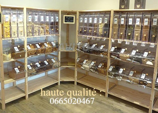 Etagères en bois Nada 