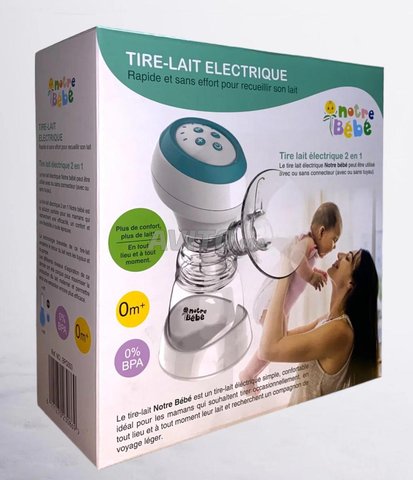 Notre bébé Tire Lait électrique 2 en 1