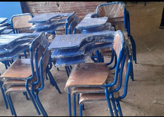 Chaise Semi-Métallique Écritoire - Offre Spéciale