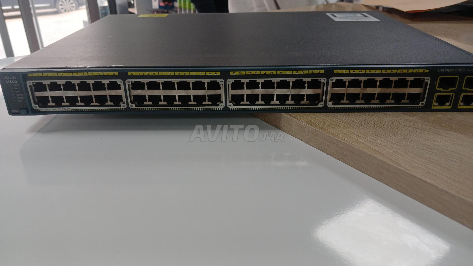 CCNA、CCNP】 4台Cisco891FJ、Catalyst2960X