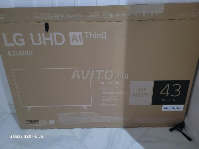 Smart tv LG UHD model 2023 Ai ThinQ