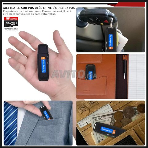 Enregistreur Vocal, Mini Enregistreur Vocal HD