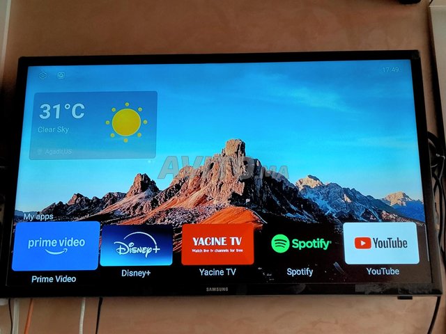 tv samsung led 32 pouces machi smart  