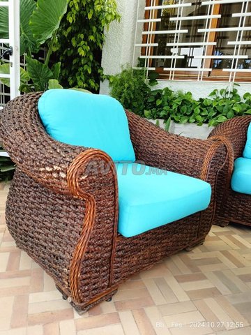 Salon en rotin d’exterieur