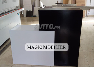 bureau réception ff avec caisson mobile