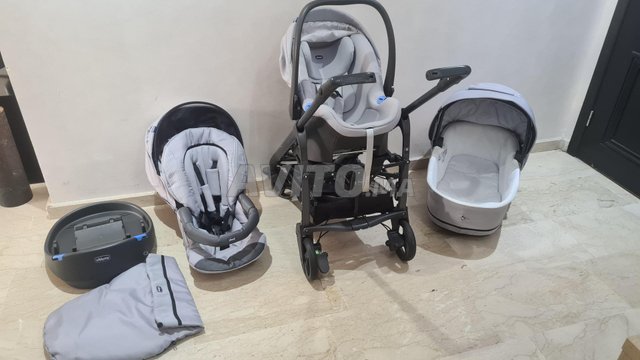 Ensemble poussette et siège bébé Chicco