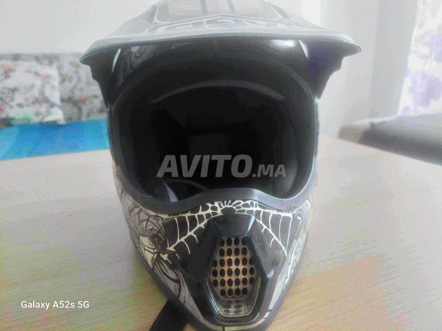 casque AGV fox de moto utilisé