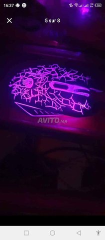 souris Gamer Led 1200 Dpi