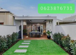 خدمة تنسيق الحدائق والعناية بها