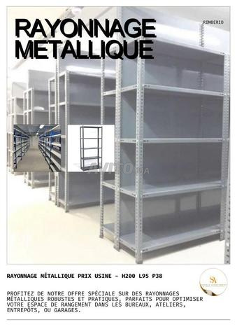 Rayonnage en Métal de Bonne Qualité -Prix de gros