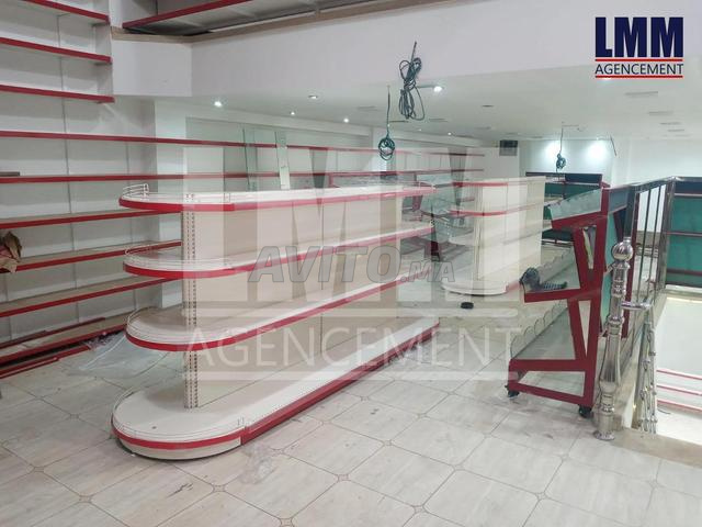 Étagères de Supermarché Gain d'Espace