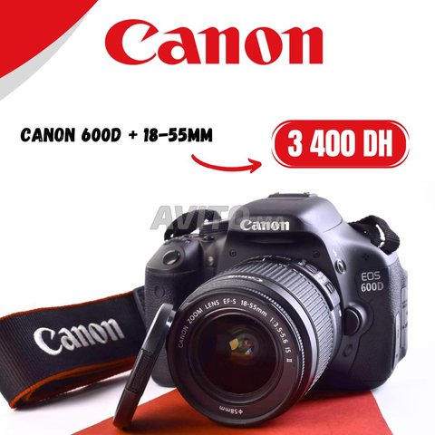  Canon 600D et obj 18-55mm