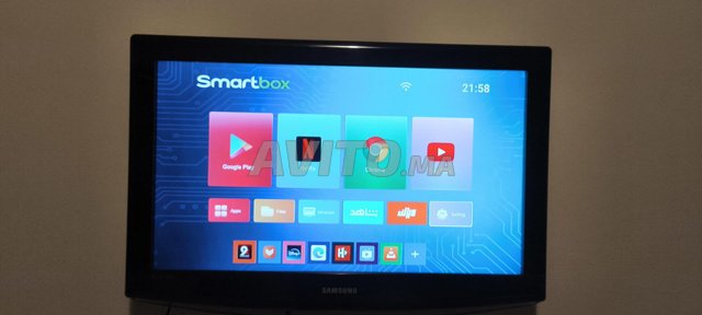 Samsung tv 32 pouces avec box Android 