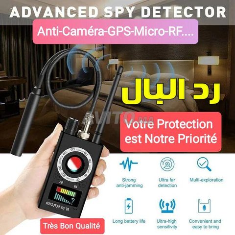 K18 Détecteur GPS Anti Espion Caméra / GPS / Micro