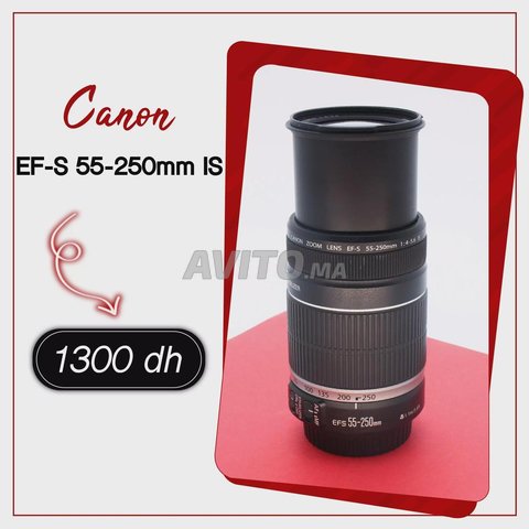 Objectif Canon EF-S 55-250mm IS