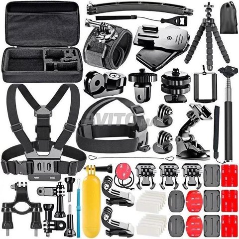 Ensemble Kit d'accessoires pour Caméra d'Action