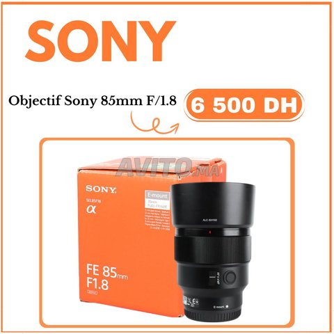 Objectif Sony 85mm F/1.8 (Neuf)