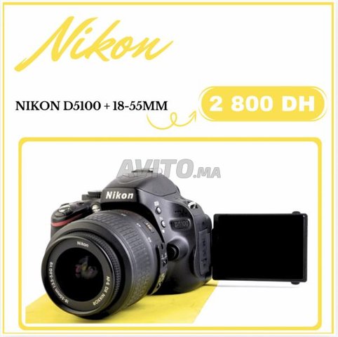 Nikon D5100 et obj 18-55mm