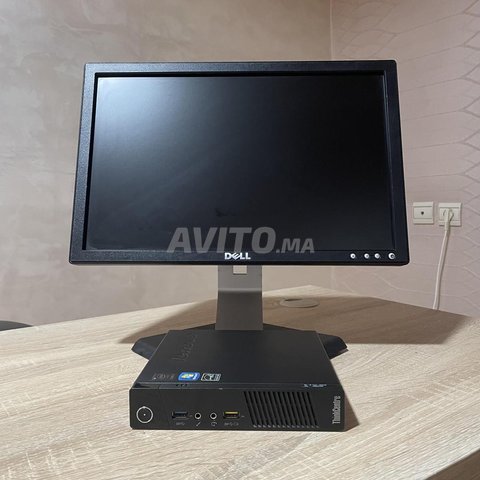Ecran Dell et unité centrale Lenovo  slim