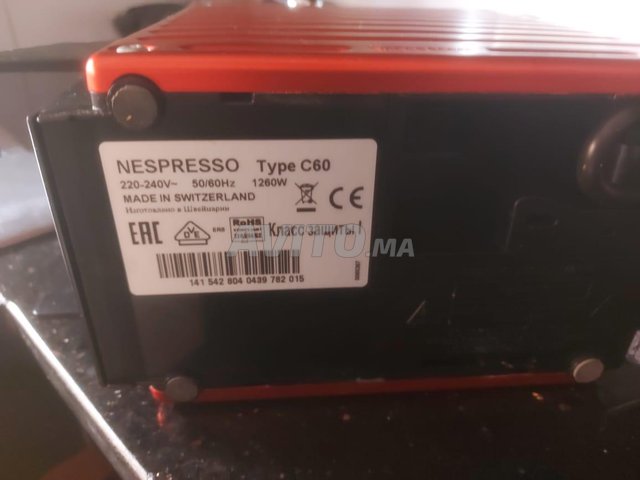 Deux machine à café Nespresso 