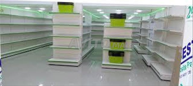 étagers lourd, léger et supermarché 