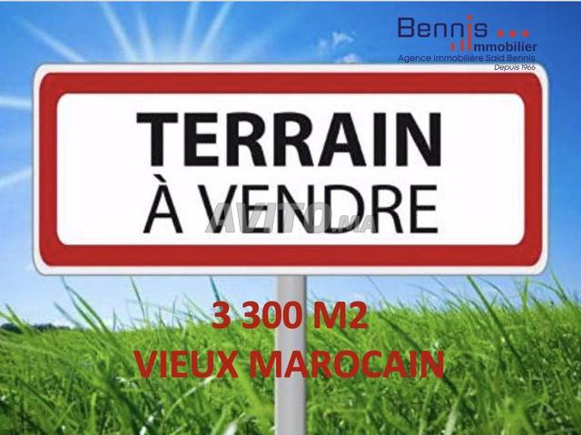 TERRAIN 3 300 M2 à Vendre Vieux Marocain