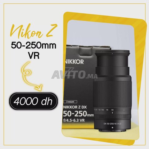 Objectif Nikon Z 50-250mm VR