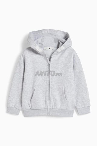 Sweat-shirt zippé à capuche C&A 