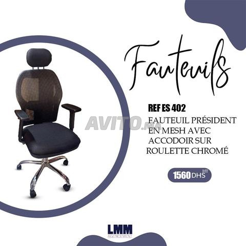 Confort et Ergonomie Fauteuil de Bureau Idéal - 2
