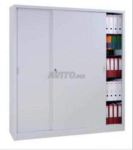 armoires métallique a porte coulissante/battante  - 2