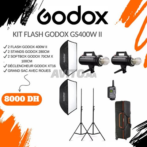 Kit Flash Godox GS400W II