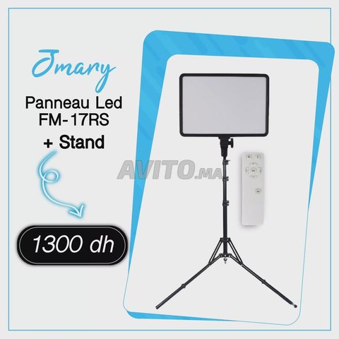 Panneau Led Jmary FM-17RS avec Stand