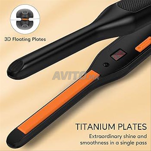 Terviiix Mini lisseur pour cheveux courts