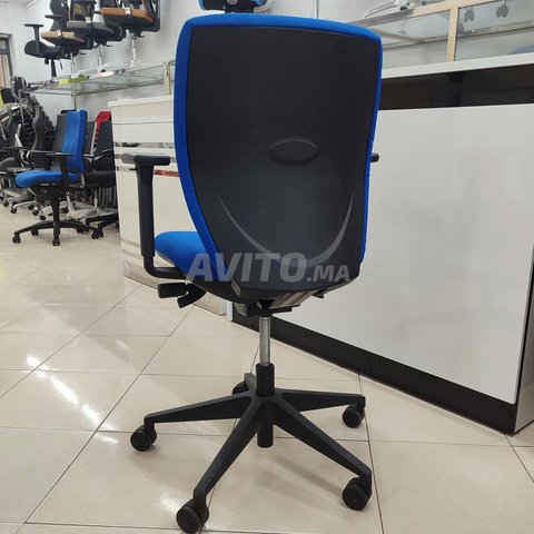 CHAISE PRESIDENT BLEU MARQUE TDS OCCASION
