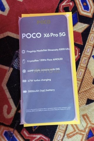 poco x6 pro 12/512 jdida boita dyalo bkolchi dyalo 