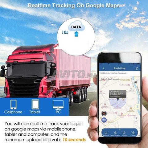 Tracker GPS Voiture 4G sans Abonnement
