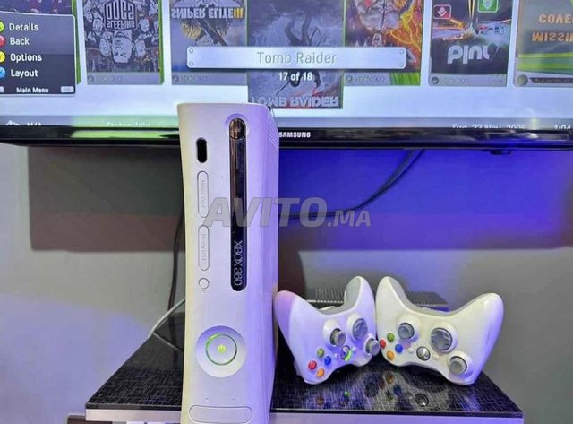 XBOX 360 FLASHÉ 1000 GB PLEIN DE JEUX