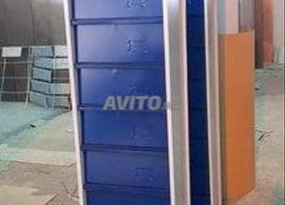 Meuble 10 clapets \\ Colonne à 10 clapets