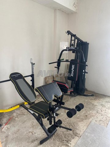 Machine musculations dos et pectoraux 