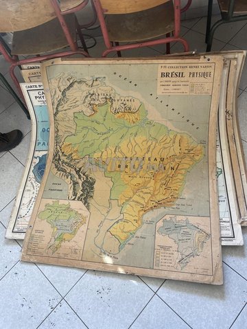 Carte ancienne géographie