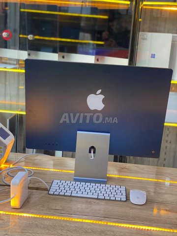 apple imac m3 2023 8gb  ram 256ssd 24 pouces 4k