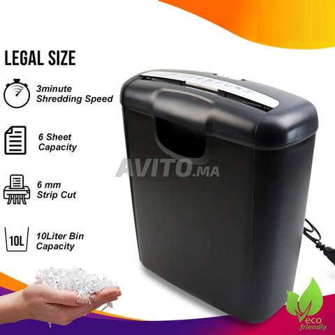 Destructeur de papier 10L