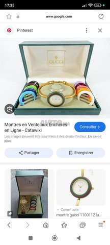 Très belle montre Gucci  pour femme original 