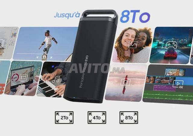 Samsung SSD externe T5 EVO Portable 8 To