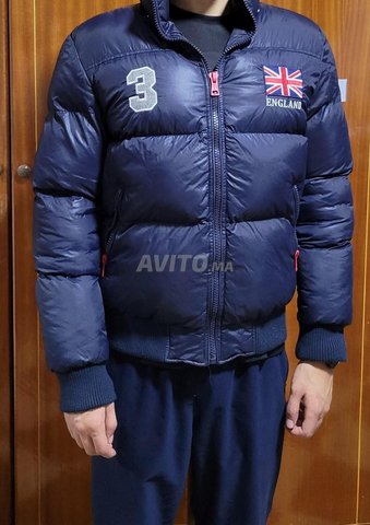  Veste doudoune homme bleu marine - excellent état