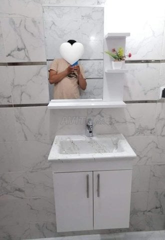🗯️Lavabo moubl mraya le vasque 