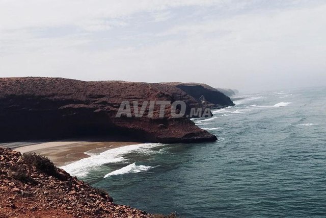 بقع سكنية مجهزة ومحفظة بشاطئ مدينة سيدي إفني