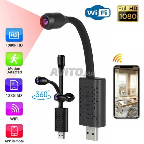 Mini caméra de sécurité espion 1080p