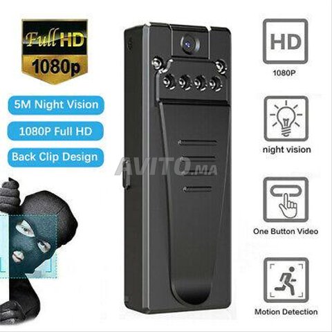 Caméra 1080P montée sur Le Corps