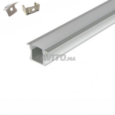 Profilé LED Aluminium Encastrable 24.4<14 